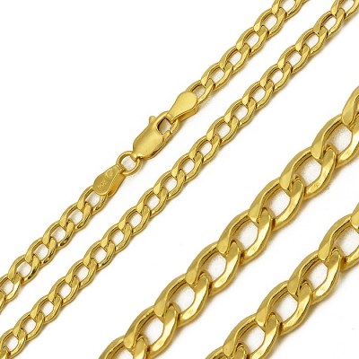 Złoty męski łańcuszek / klasyczna "Pancerka" / 55 cm / 4,25 mm/ pr.585