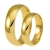 złote obrączki ślubne półokrągłe 6mm komplet  pr.585