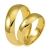 złote obrączki ślubne 5mm ozdobione brylantem komplet  pr.585