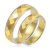 Złote Obrączki Ślubne Dwukolorowe 5mm Ozdobione Brylantem Komplet  pr.585