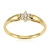 złoty pierścionek z cyrkoniami / pr.585